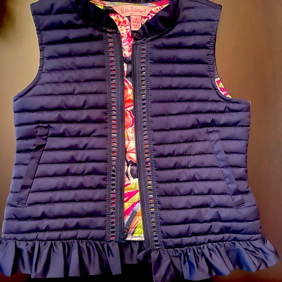 Lilly Pulitzer Other - Size Girls Small Navy Lilly Pulitzer Vest